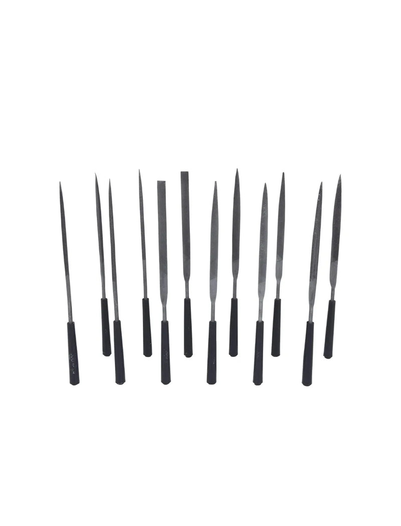 Pack de 12 piezas con juego de limas KS Tools