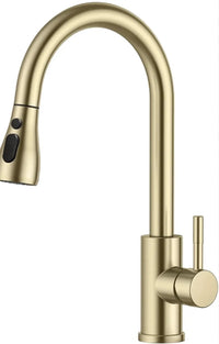 Grifo Cocina Extraible color Oro FORIOUS