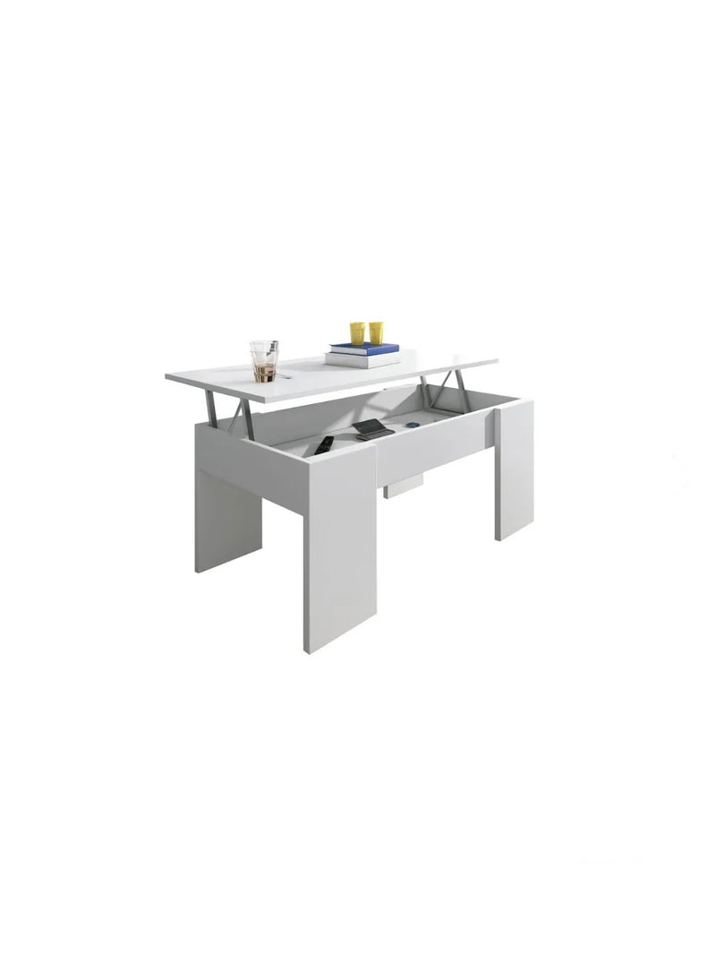 Mesa De Centro Elevable Gala Blanco