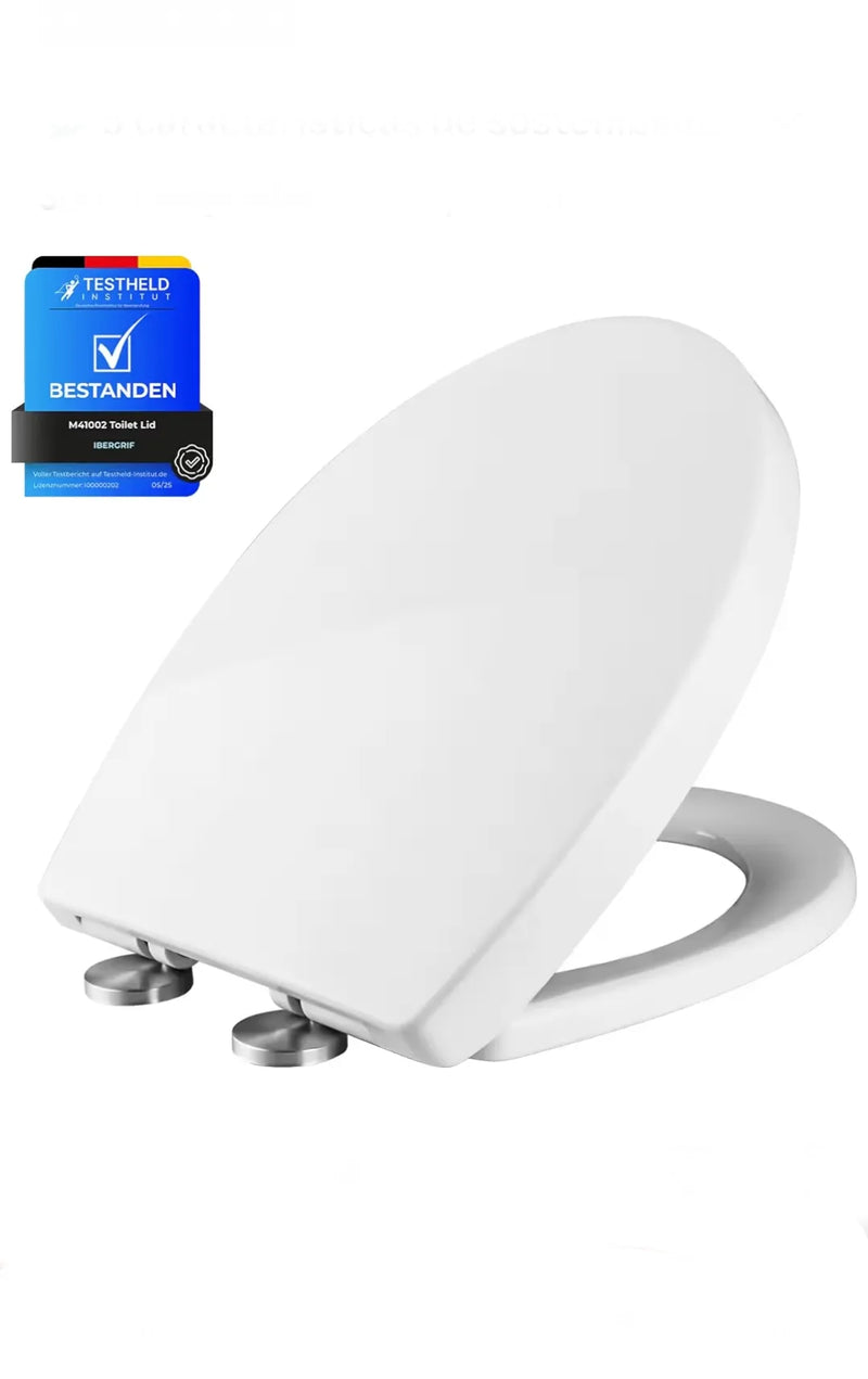 Tapa wc, Asiento de Inodoro de Cierre Suave - IBERGRIF