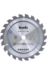 Hoja de sierra circular para madera kwb