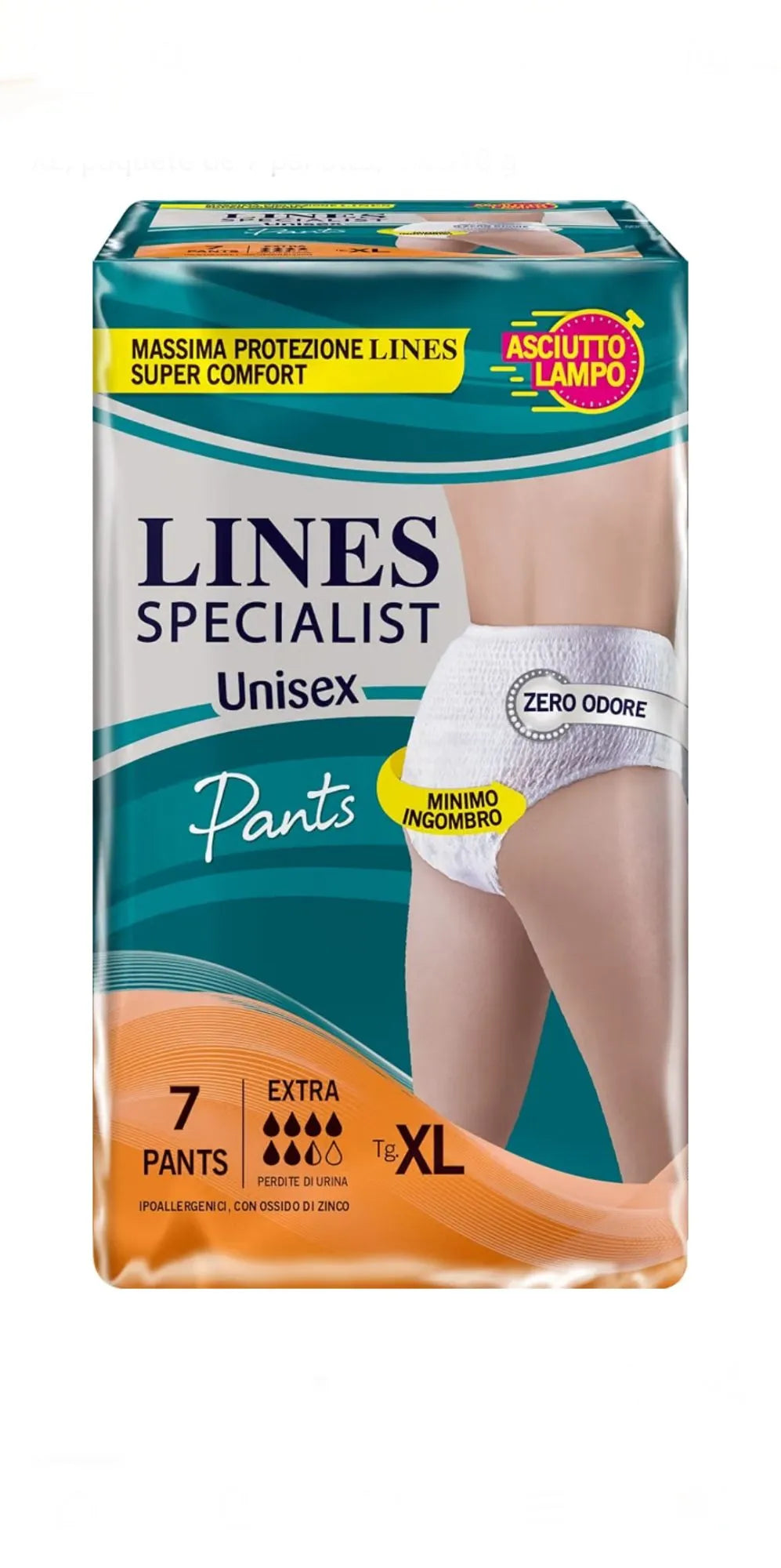 Compresas Hombre y Mujer Para Incontinencia Urinaria, Talla XL