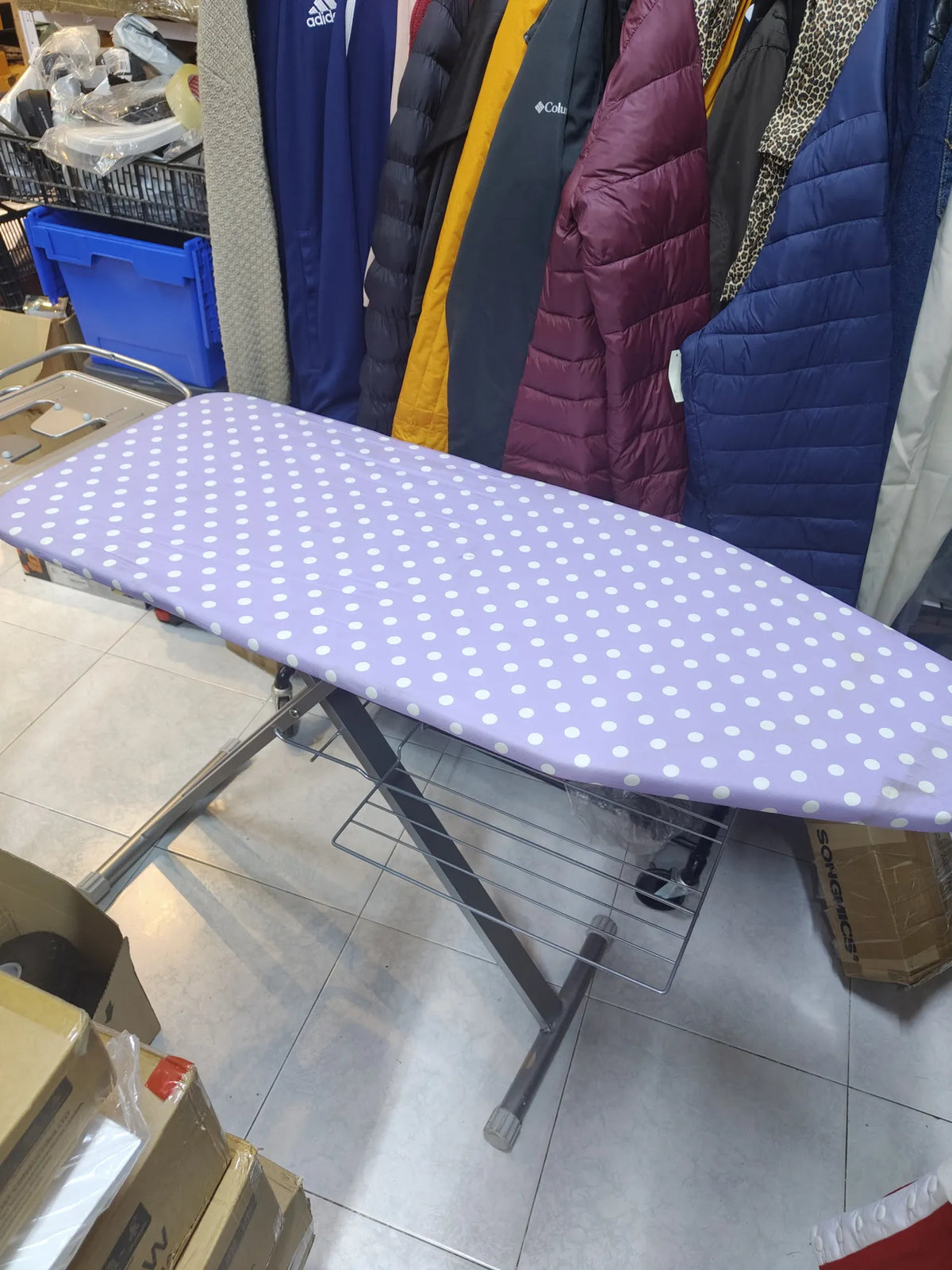 Tabla de planchar completa
