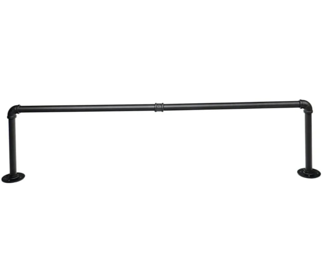 Perchero de ropa metálico de pared
