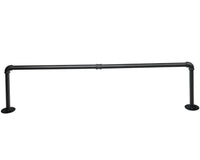 Perchero de ropa metálico de pared