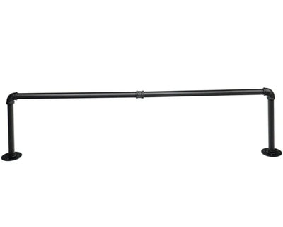 Perchero de ropa metálico de pared