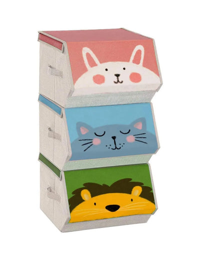 Caja Almacenaje Tela Infantil SONGMICS