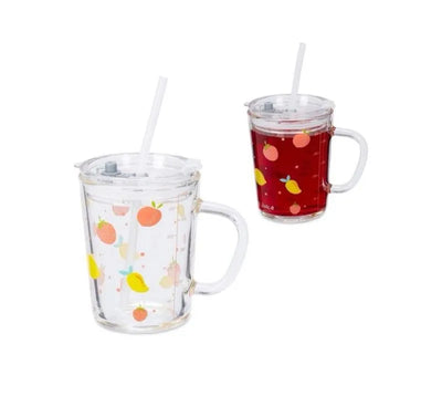 Relaxdays Set de 2 Vasos Infantiles