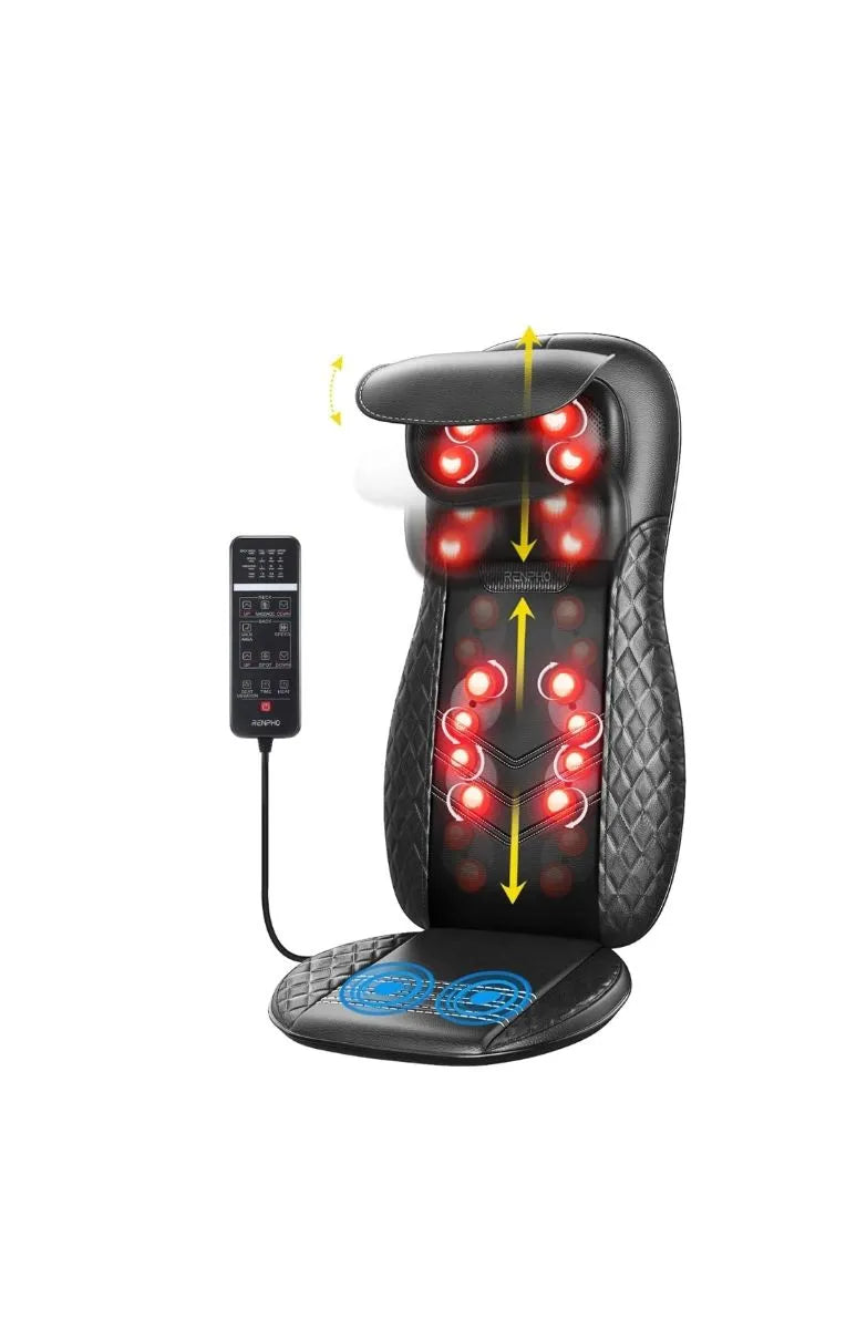 Masajeador Espalda Electrico para Silla, Cojín de