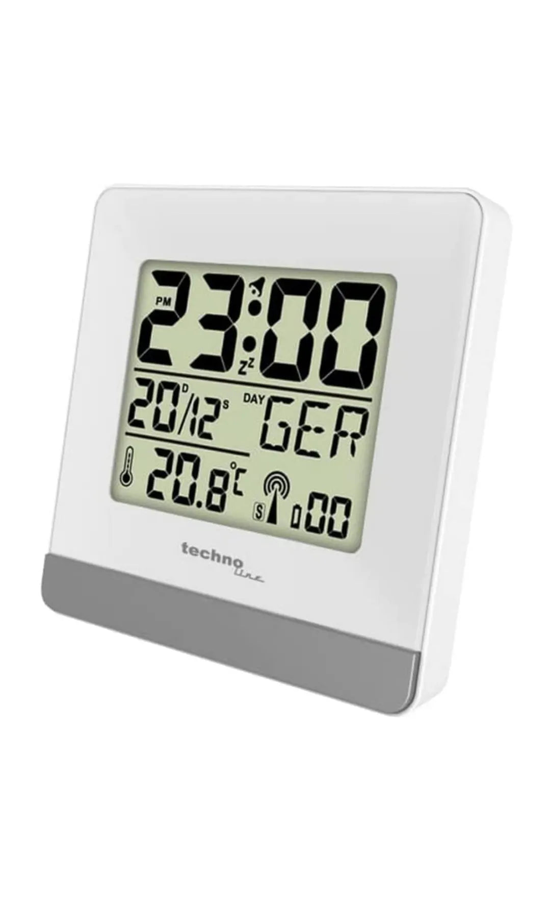 Radio Despertador con indicador de Temperatura