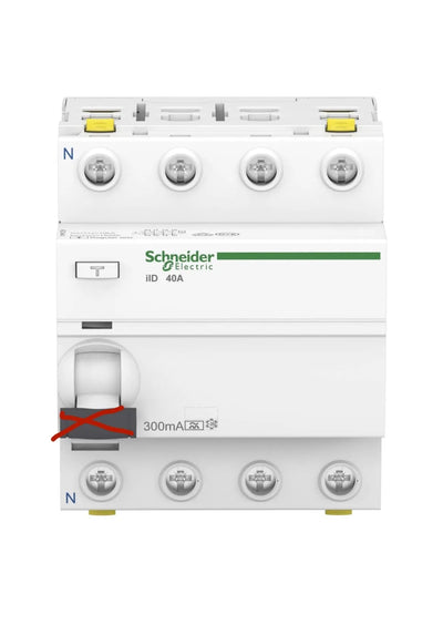 Interruptor de Corriente Residual iID A9Z24440 Schneider