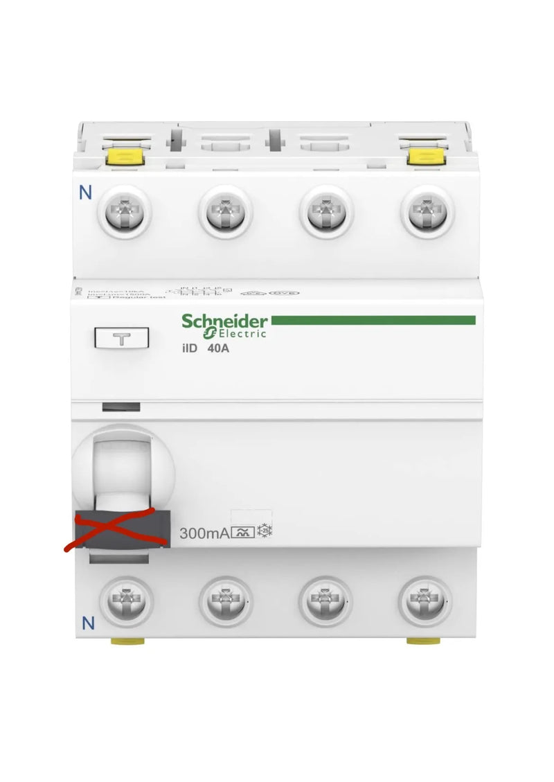 Interruptor de Corriente Residual iID A9Z24440 Schneider