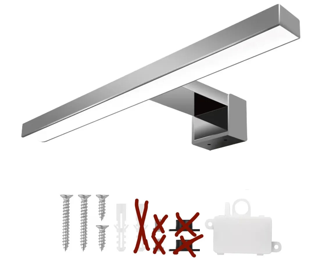 Lámpara Led Aplique Led para Espejo o Pared de Baño 6000K