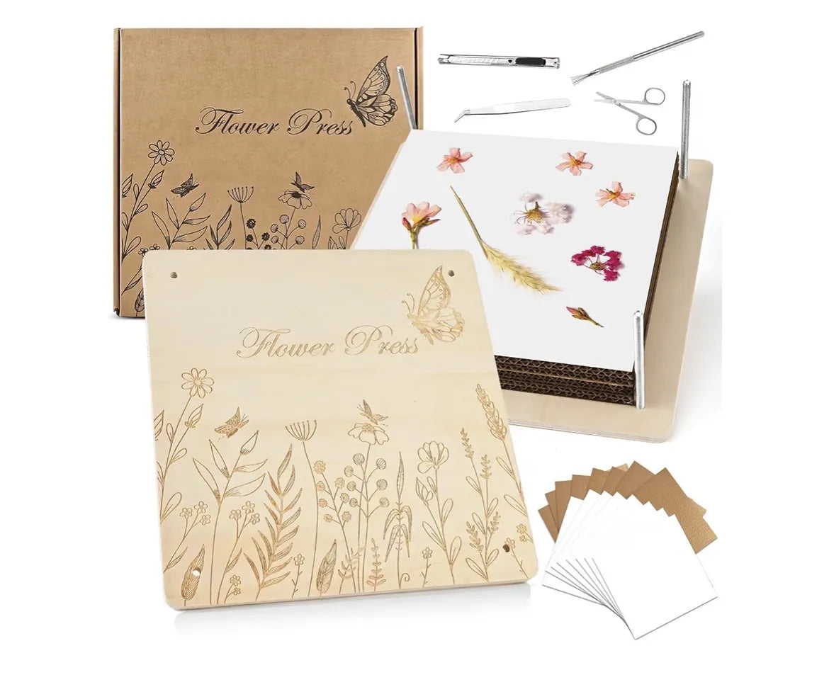 Prensa de flores extragrande para adultos GOLDGE