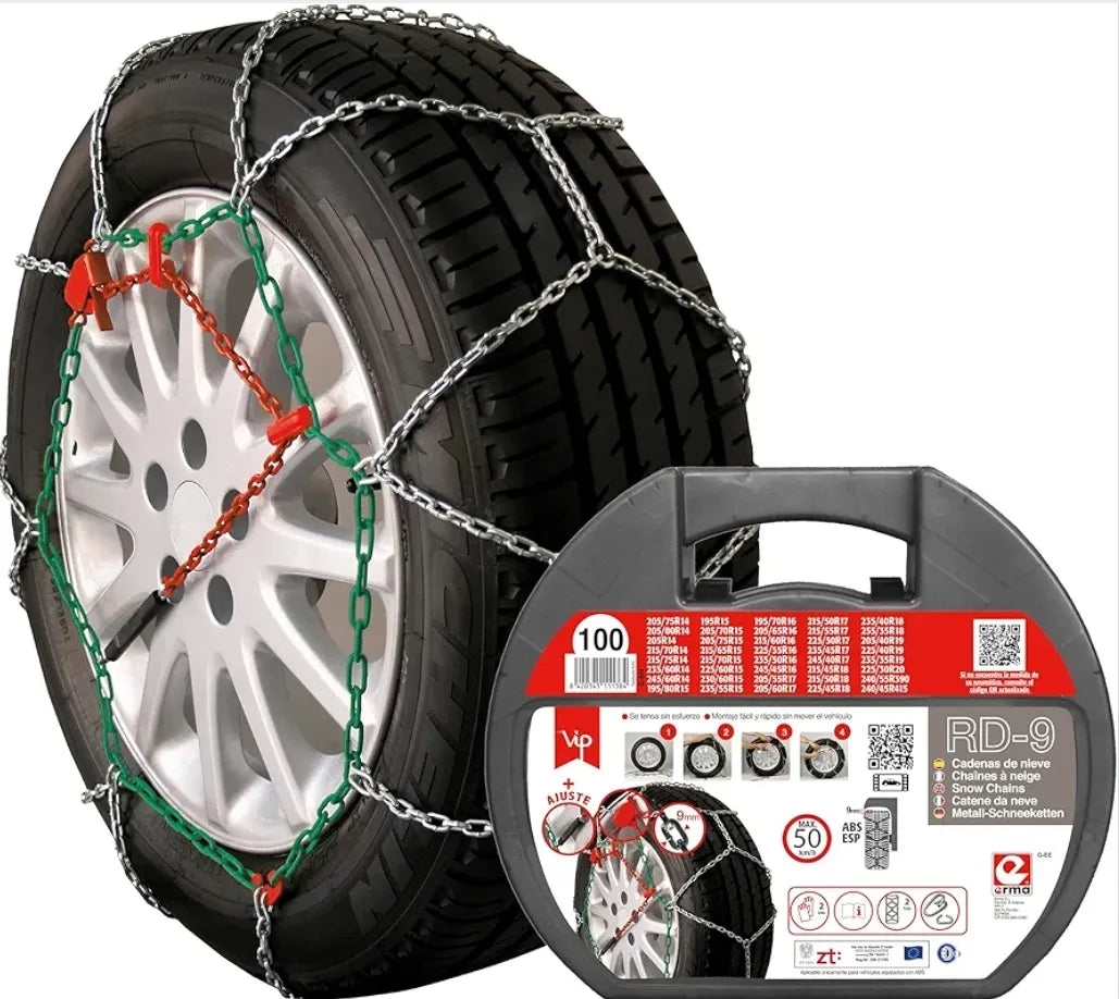 Cadenas de nieve metálicas - Rd9