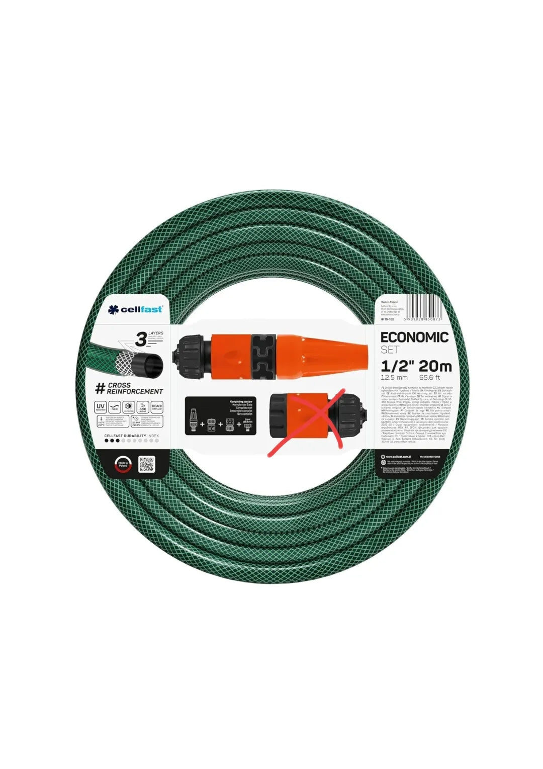 Manguera, Verde, 20 m