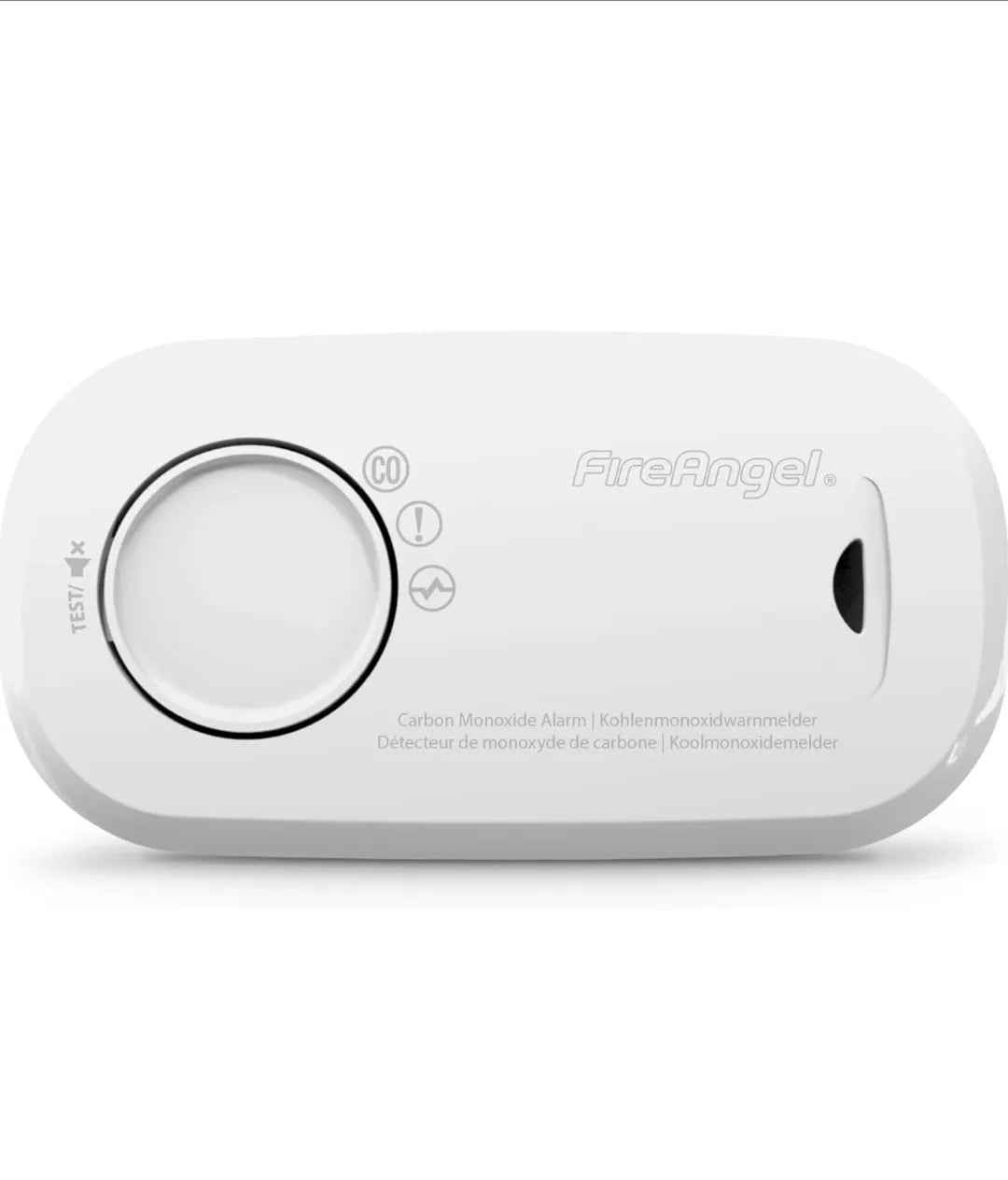 Detector de Monóxido de Carbono con Sensor FireAngel
