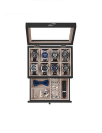 Caja de Relojes con 8 Ranuras