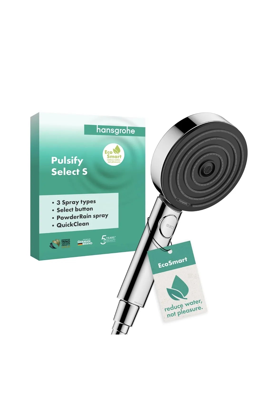 Ducha de mano ahorro de agua hansgrohe Pulsify Select S