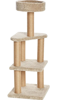 Torre multinivel para gatos con postes - Amazon basics