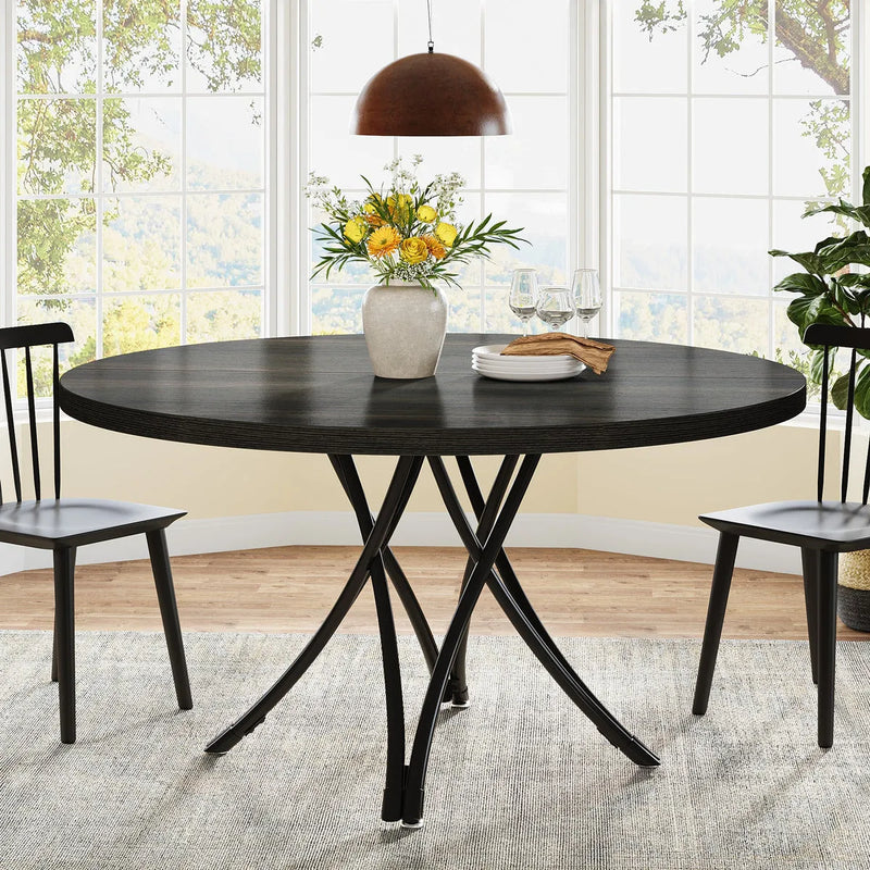 Mesa de comedor circular