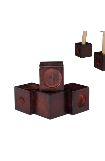 Set de 4 Elevadores Mesa Relaxdays