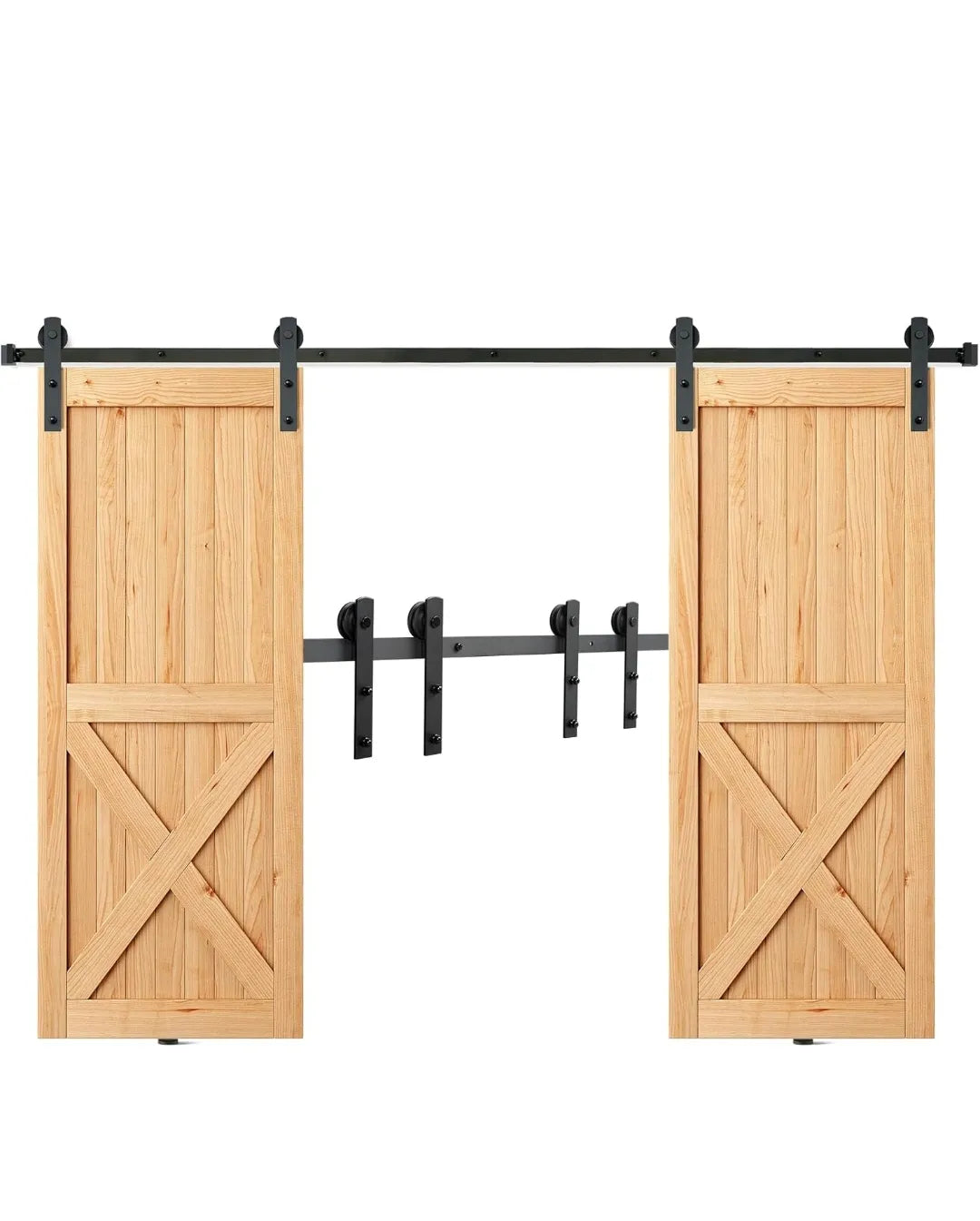 Kit de Herrajes para Puertas Corredizas  - VEVOR