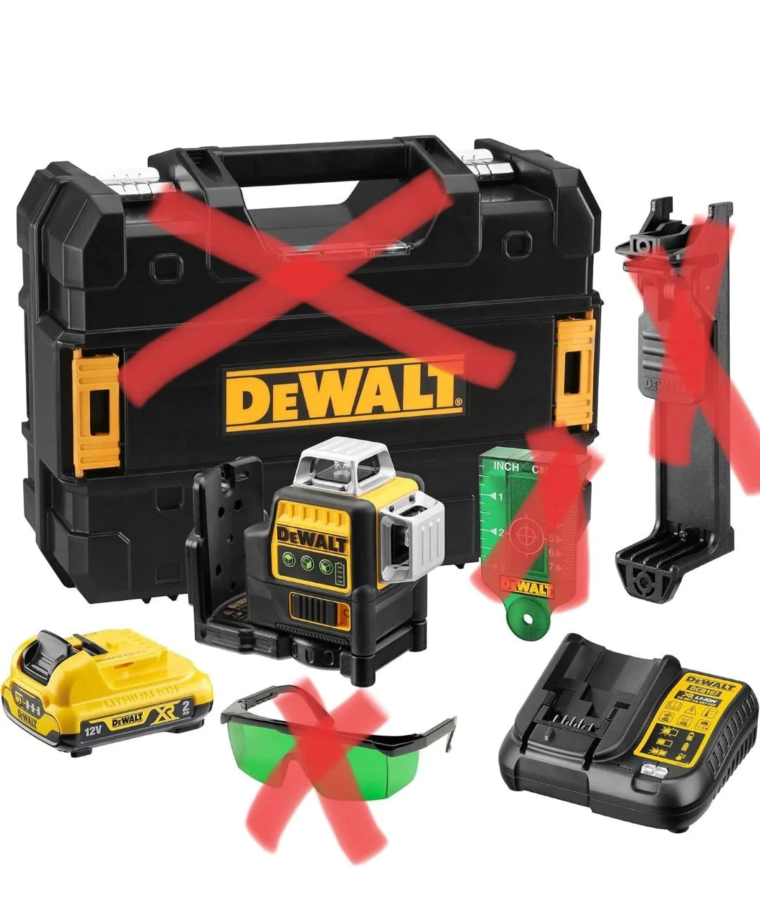 Nivel laser de linea cruzada - Dewalt