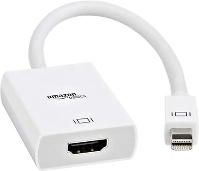 Adaptador de Mini DisplayPort a HDMI, color blanco