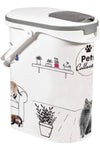 Recipiente para croquetas para gatos