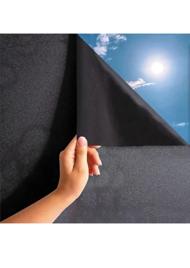 MARAPON® Vinilo Opaco para Ventanas Color Negro