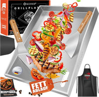 Plancha de acero inoxidable - KESSER