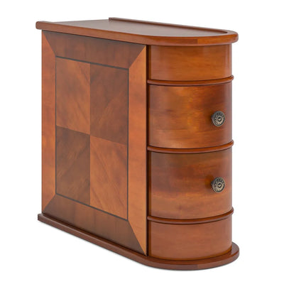 Mesa auxiliar alta de madera