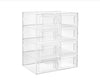 Caja de zapatos transparente