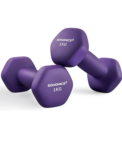 Mancuernas 1kg x 2 SONGMICS