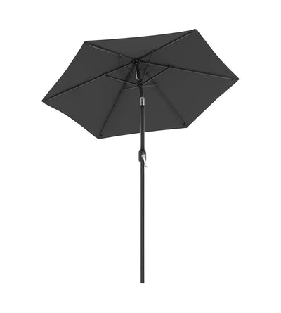 Sombrilla de jardín gris