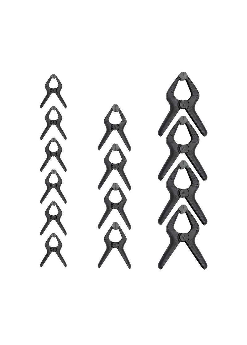 Abrazaderas de resorte de nylon Amazon Basics