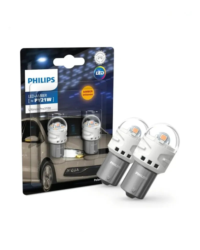 Philips LED-AMBER PY21W Ultinon Pro3100