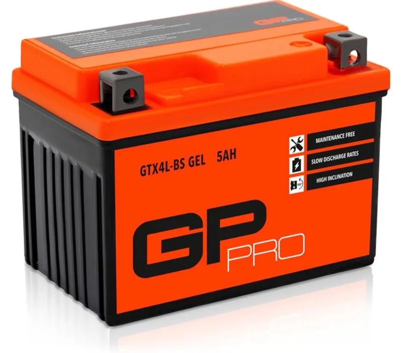 Batería GP-PRO GTX4L-BS Gel 5Ah Scooter