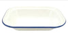 Plato pequeño rectangular esmaltado IBILI