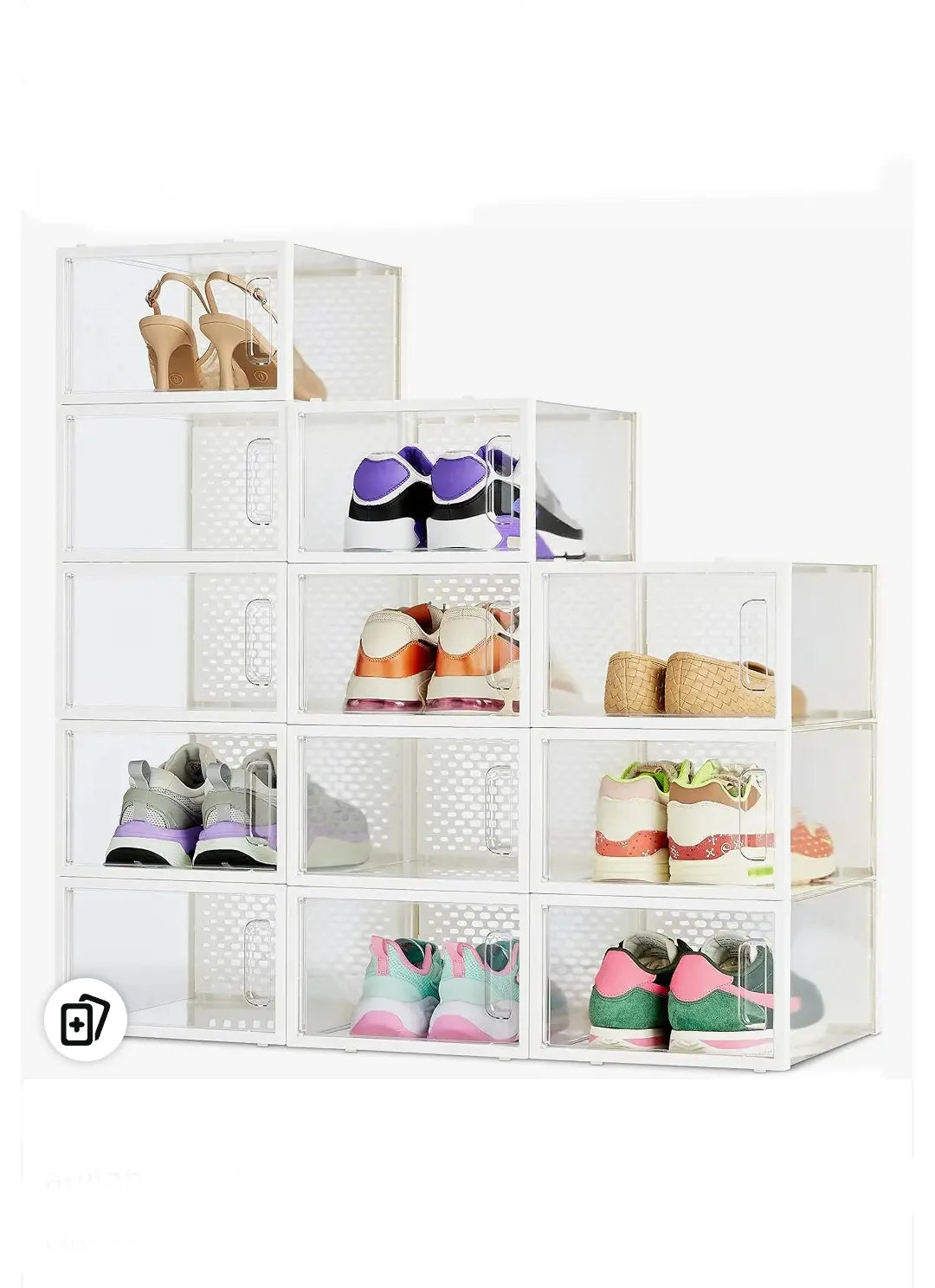 Caja organizadora de zapatos - AMAZON BASICS