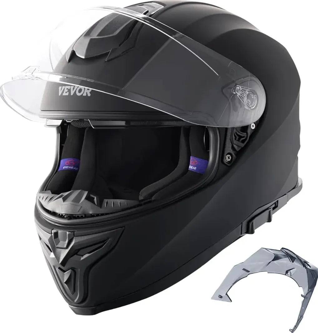 Casco de motocicleta integral - Vevor