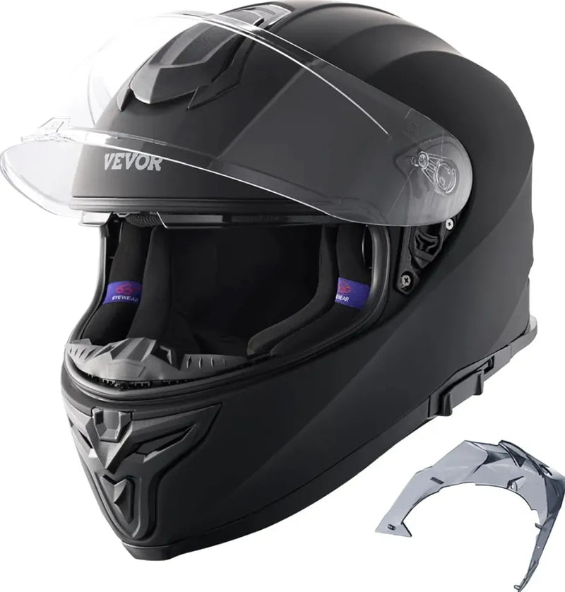 Casco de motocicleta integral - Vevor