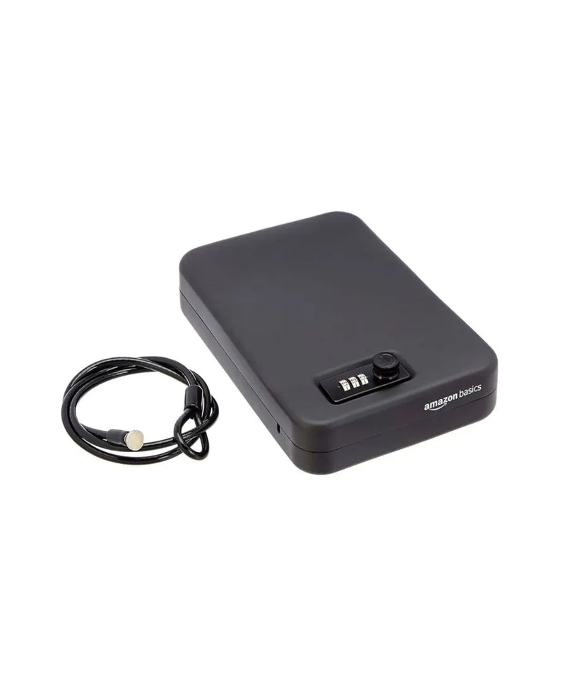 Caja de seguridad Amazon Basics