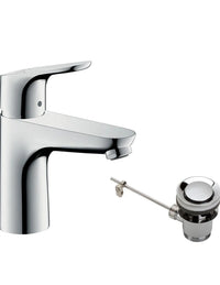 Grifo lavabo con vaciador automático hansgrohe Focus