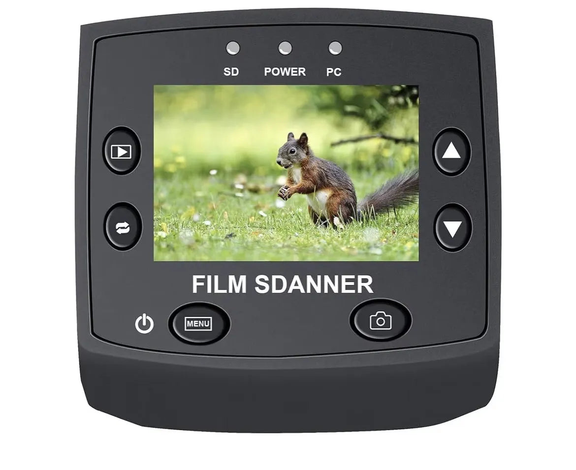 Escáner de negativos y diapositivas con pantalla LCD DIGITNOW