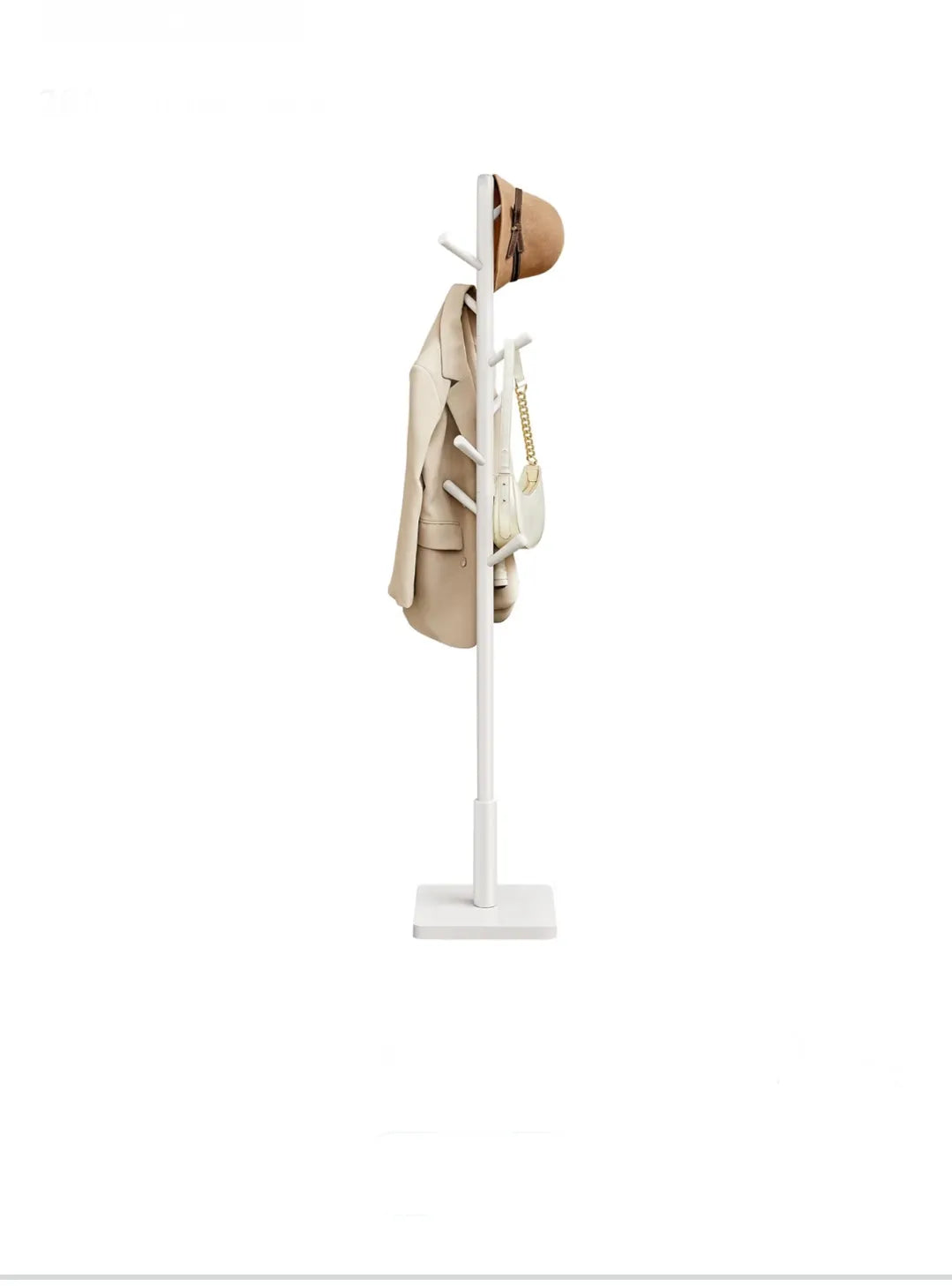 Perchero Madera Blanco