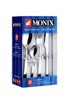 Set 24 piezas cubiertos de acero inox Monix Reims