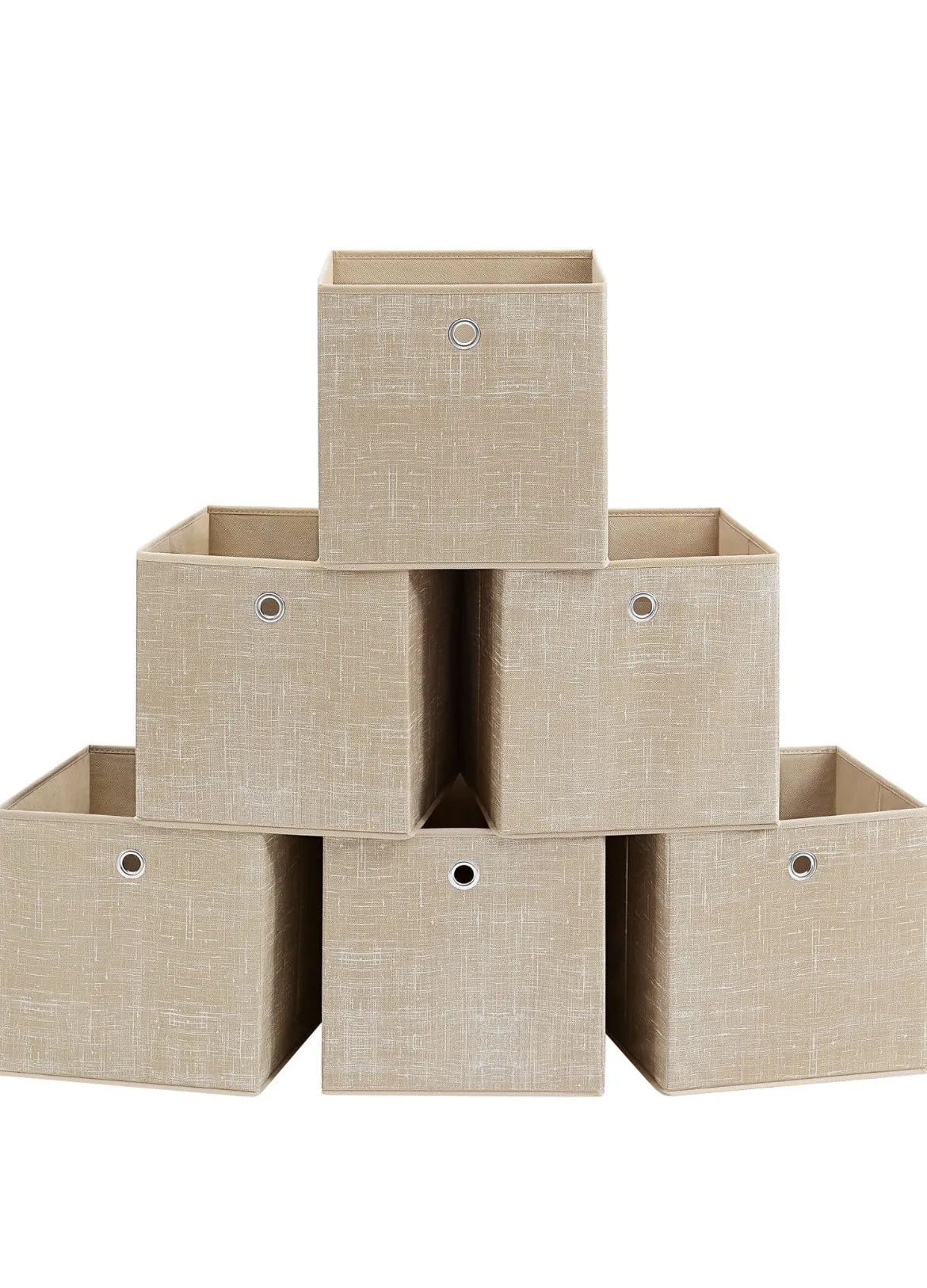 Juego de 5 Cajas de Tela