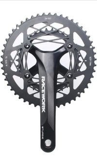 Juego de bielas para bicicleta de carretera